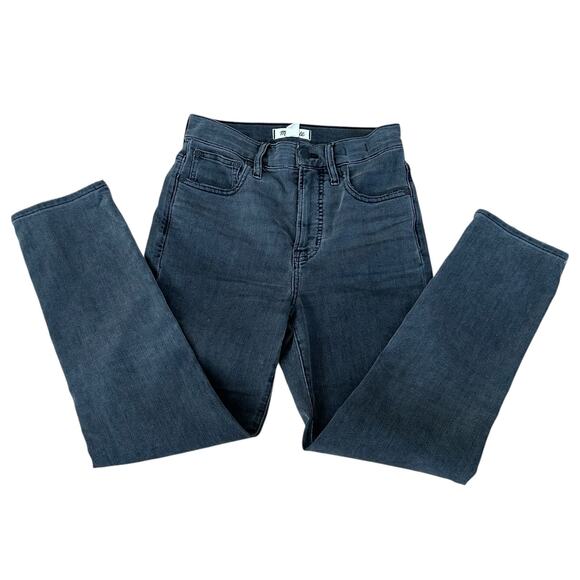 Madewell Women’s The Perfect Vintage High Rise Charcoal Gray Jeans Size 25 - Picture 8 of 8